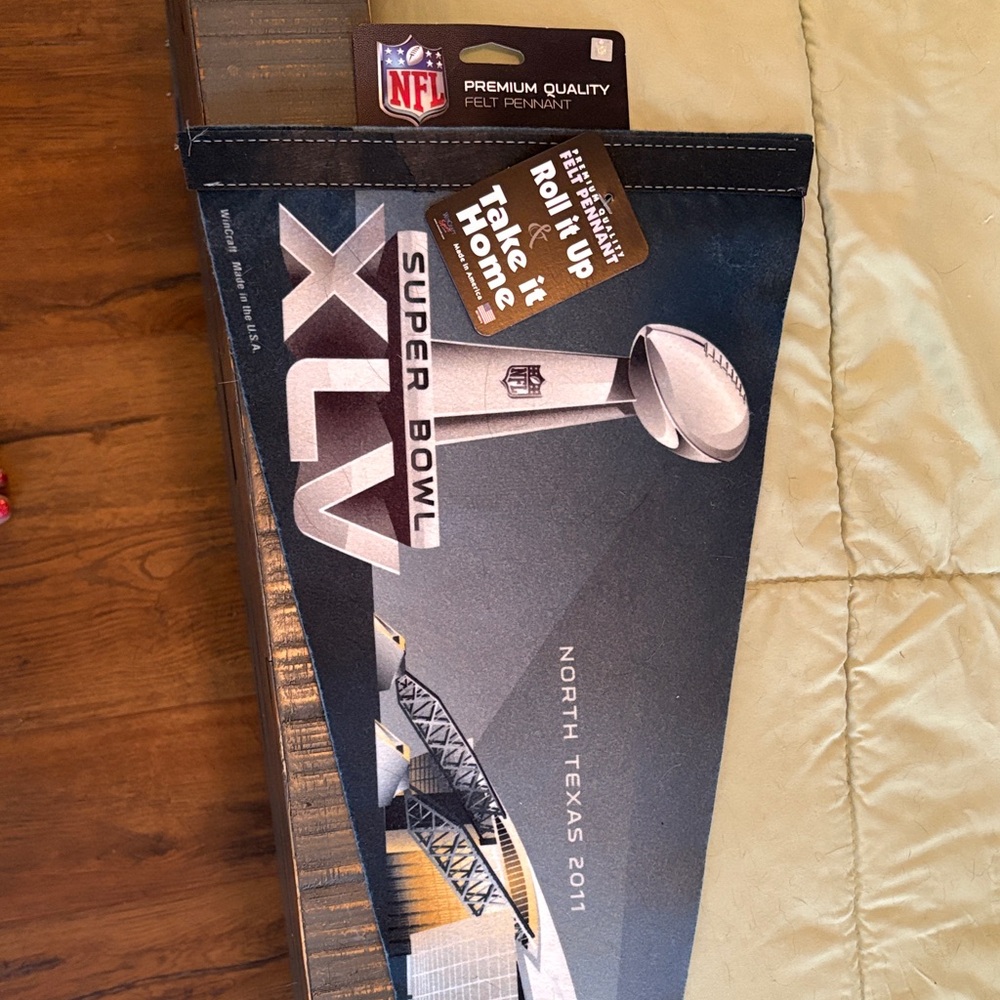 Super Bowl XLV Felt Pennant